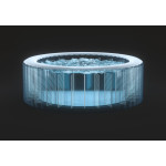 Nafukovacia vírivka 6 osôb 216x71 cm prémiové príslušenstvo INTEX 28428NP