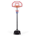 Basketbalový kôš nastaviteľný do 210 cm voľne stojaca doska MOVEPRO obruč Basketbalový kôš nastaviteľný do 210 cm voľne stojaca doska MOVEPRO obruč
