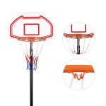 Basketbalový kôš nastaviteľný do 210 cm voľne stojaca doska MOVEPRO obruč Basketbalový kôš nastaviteľný do 210 cm voľne stojaca doska MOVEPRO obruč