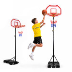 Basketbalový kôš nastaviteľný do 210 cm voľne stojaca doska MOVEPRO obruč Basketbalový kôš nastaviteľný do 210 cm voľne stojaca doska MOVEPRO obruč