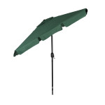 Obdĺžnikový veľký šikmý záhradný slnečník s kľukou zelený 200x130 cm MultiGarden Obdĺžnikový veľký šikmý záhradný slnečník s kľukou zelený 200x130 cm MultiGarden