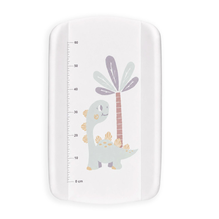 Pevná profilovaná prebaľovacia podložka s nadstavcom 85 x 50 cm na detskú postieľku alebo komodu s motívom dinosaurov ECOTOYS Pevná profilovaná prebaľovacia podložka s nadstavcom 85 x 50 cm na detskú postieľku alebo komodu s motívom dinosaurov ECOTOYS