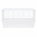 Klietka pre hlodavce – morské prasiatko, králik – 80 cm, s rukoväťami na prenášanie, biela, Petsi Klietka pre hlodavce – morské prasiatko, králik – 80 cm, s rukoväťami na prenášanie, biela, Petsi