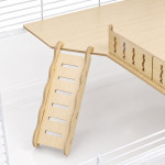 Klietka pre hlodavce – morské prasiatko, králik – 80 cm, príslušenstvo, držadlá na prenášanie, biela, Petsi Klietka pre hlodavce – morské prasiatko, králik – 80 cm, príslušenstvo, držadlá na prenášanie, biela, Petsi