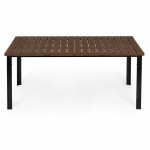 Veľký záhradný stôl pre 8 osôb, 180 × 90 cm - s hnedou doskou, MultiGarden Veľký záhradný stôl pre 8 osôb, 180 × 90 cm - s hnedou doskou, MultiGarden