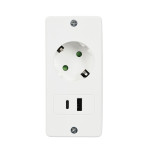 Kozmetický stolík so zrkadlom a LED osvetlením v 3 farbách, police, zásuvka, stolička ModernHome Kozmetický stolík so zrkadlom a LED osvetlením v 3 farbách, police, zásuvka, stolička ModernHome