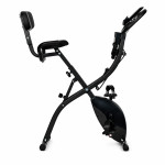 Skladací magnetický stacionárny bicykel s operadlom a expandermi, 8 úrovní odporu, nosnosť 120 kg, MOVEPRO Skladací magnetický stacionárny bicykel s operadlom a expandermi, 8 úrovní odporu, nosnosť 120 kg, MOVEPRO