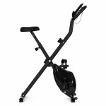 Skladací magnetický stacionárny bicykel, 8 úrovní odporu, nosnosť 120 kg, MOVEPRO