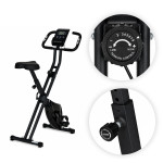 Skladací magnetický stacionárny bicykel, 8 úrovní odporu, nosnosť 120 kg, MOVEPRO