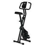 Skladací magnetický stacionárny bicykel, 8 úrovní odporu, nosnosť 120 kg, MOVEPRO