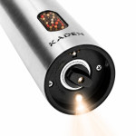 Elektrický mlynček na soľ a korenie, sada 2 ks, nastavenie jemnosti mletia, USB, KADEN