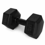 Šesťhranné činky, sada 2x5 kg, závažia na cvičenie, fitness závažia, čierne, MOVEPRO Šesťhranné činky, sada 2x5 kg, závažia na cvičenie, fitness závažia, čierne, MOVEPRO