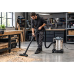 Priemyselný vysávač na popol a sadze z krbu, žiaruvzdorný, 20 l, 1200 W