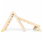 Drevené detské ihrisko, lezecká súprava Montessori, rebrík, rovnovážna lišta LUNA ECOTOYS Drevené detské ihrisko, lezecká súprava Montessori, rebrík, rovnovážna lišta LUNA ECOTOYS