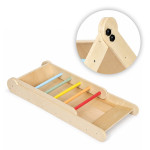 Drevené detské ihrisko, lezecká súprava Montessori, rebrík s rampou HENRY ECOTOYS Drevené detské ihrisko, lezecká súprava Montessori, rebrík s rampou HENRY ECOTOYS