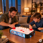 Air hockey – stolný hokej pre deti, 58 cm, príslušenstvo ECOTOYS Air hockey – stolný hokej pre deti, 58 cm, príslušenstvo ECOTOYS