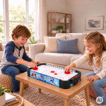 Air hockey – stolný hokej pre deti, 58 cm, príslušenstvo ECOTOYS Air hockey – stolný hokej pre deti, 58 cm, príslušenstvo ECOTOYS