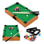 Mini biliardový stôl 50 x 30 cm, herná sada pre deti, príslušenstvo ECOTOYS