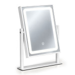 LED kozmetické zrkadlo na líčenie 25 × 30 cm s podsvietením v 3 farbách ModernHome