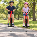 Pogo tyč na skákanie, jump stick, skákadlo pre deti do 80 kg, čierna Pogo tyč na skákanie, jump stick, skákadlo pre deti do 80 kg, čierna