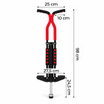 Pogo tyč na skákanie, jump stick, skákadlo pre deti do 80 kg, čierna Pogo tyč na skákanie, jump stick, skákadlo pre deti do 80 kg, čierna