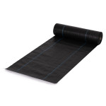 Čierna agrotextília, UV 135 g, protiburinná rohož 1,6 × 100 m, kolíky MultiGarden Čierna agrotextília, UV 135 g, protiburinná rohož 1,6 × 100 m, kolíky MultiGarden