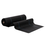 Čierna agrotextília, UV 135 g, protiburinná rohož 1,6 × 100 m, kolíky MultiGarden Čierna agrotextília, UV 135 g, protiburinná rohož 1,6 × 100 m, kolíky MultiGarden