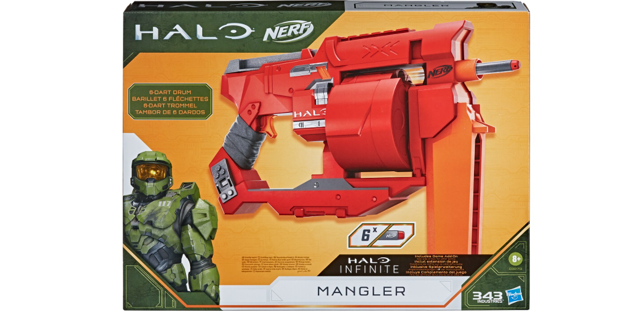 Hasbro Zbraň Blaster Nerf Mangler + náboje