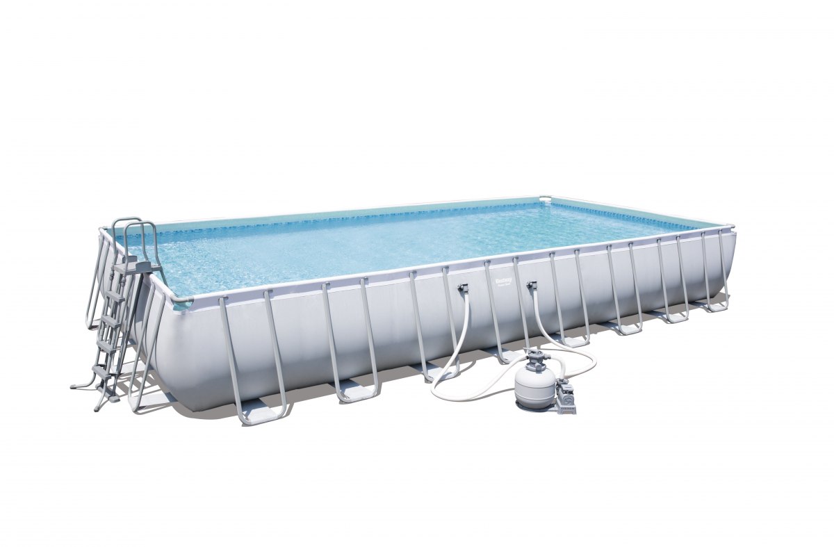 BESTWAY Power Steel rodinný bazén 956 x 488 x 132 cm + piesková filtrácia 56623