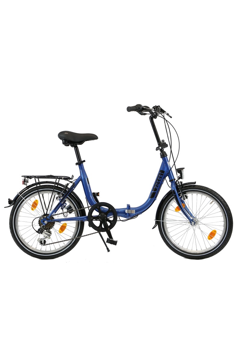 Lavida Retro skladací bicykel Lavida 20'' Husar 6 prevodový 15,5&quot; modrá 2023