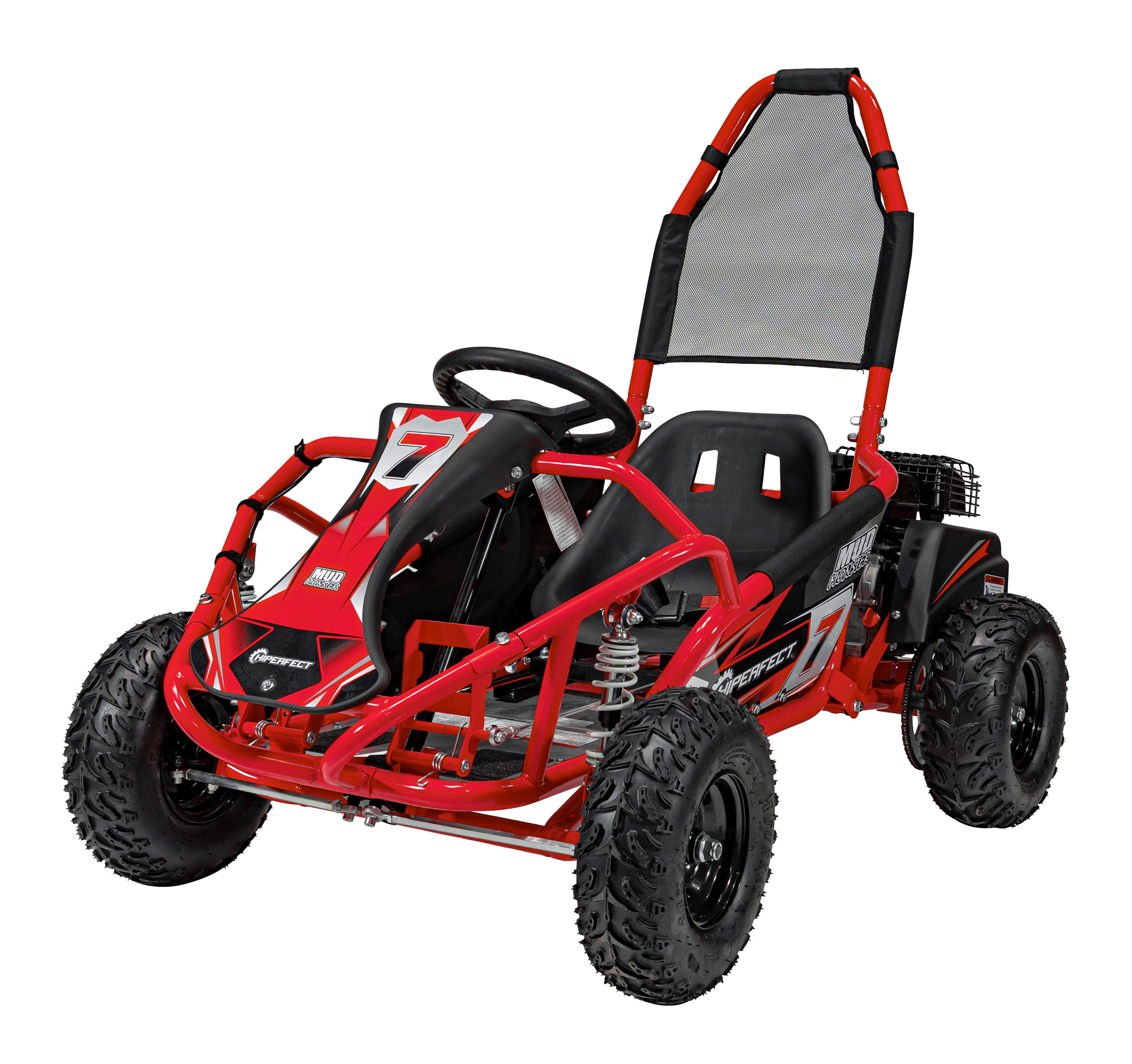 Detská bugina MUD MONSTER 98 cm3 - červená 2025