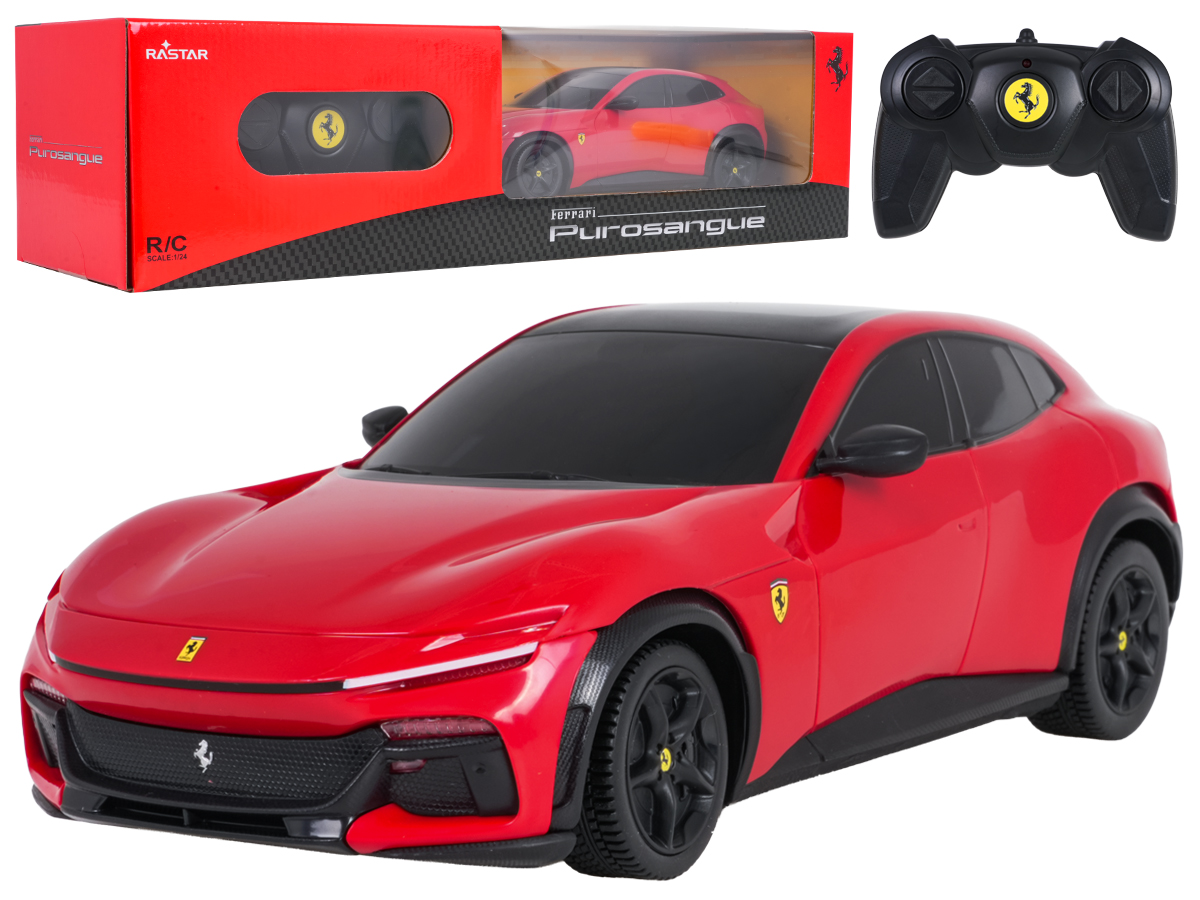 Rastar Auto na diaľkové ovládanie 1:24 Ferrari Purosangue červené RASTAR