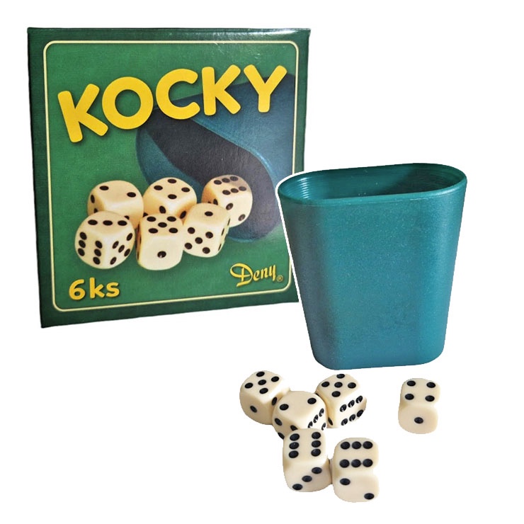 CreativeToys Hracie kocky v pohári 6 ks