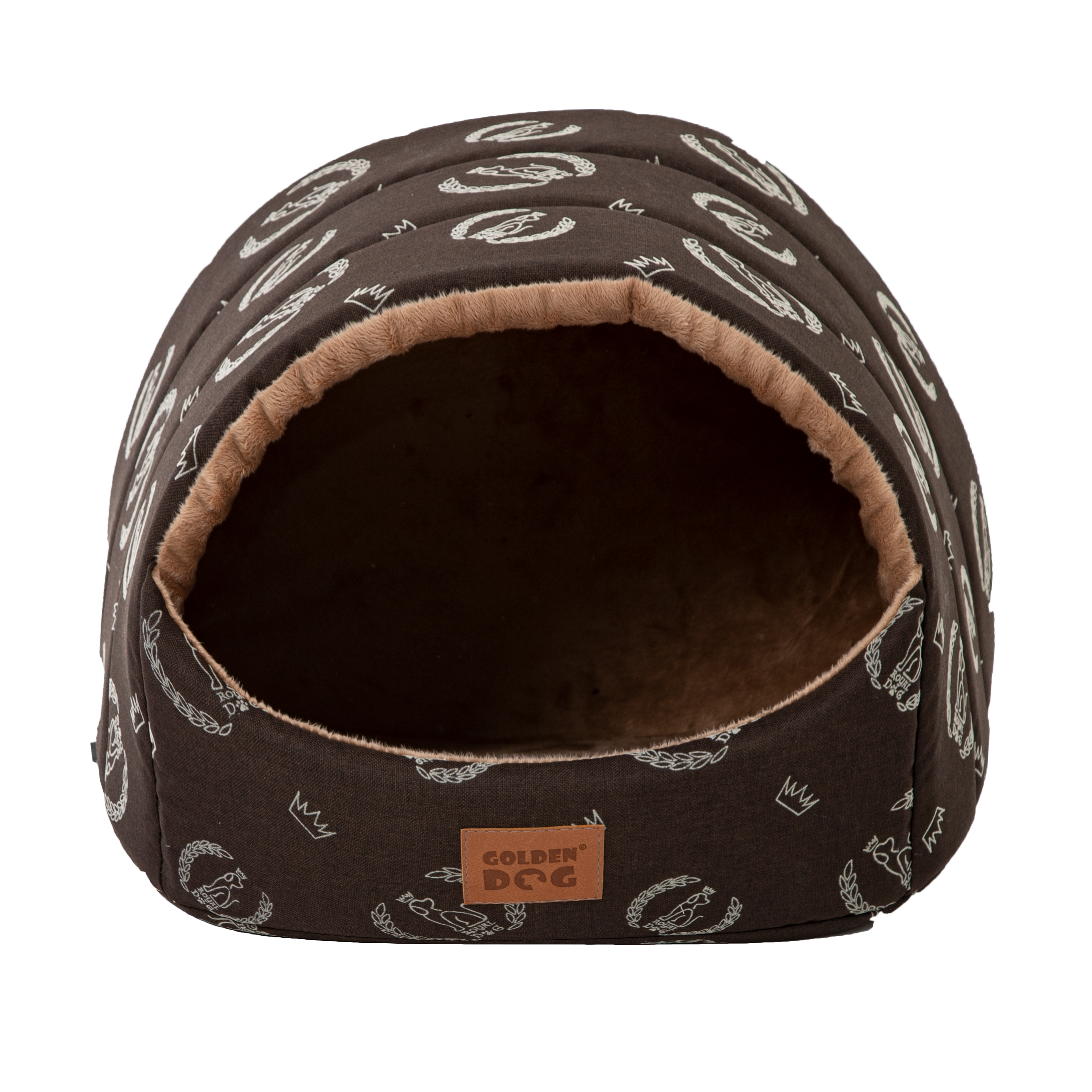 Golden Dog Kukaňa Golden dog XXL 37 x 52 x 43 cm - hnedá