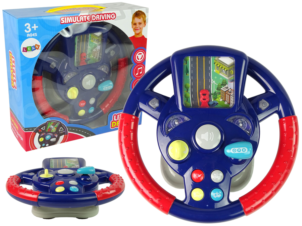 LEAN TOYS Interaktívny volant