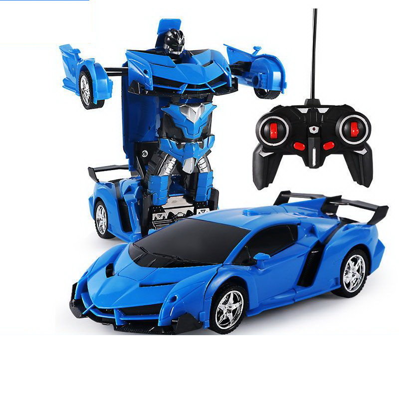 LEAN TOYS R/C Transformer 2v1 – modrý