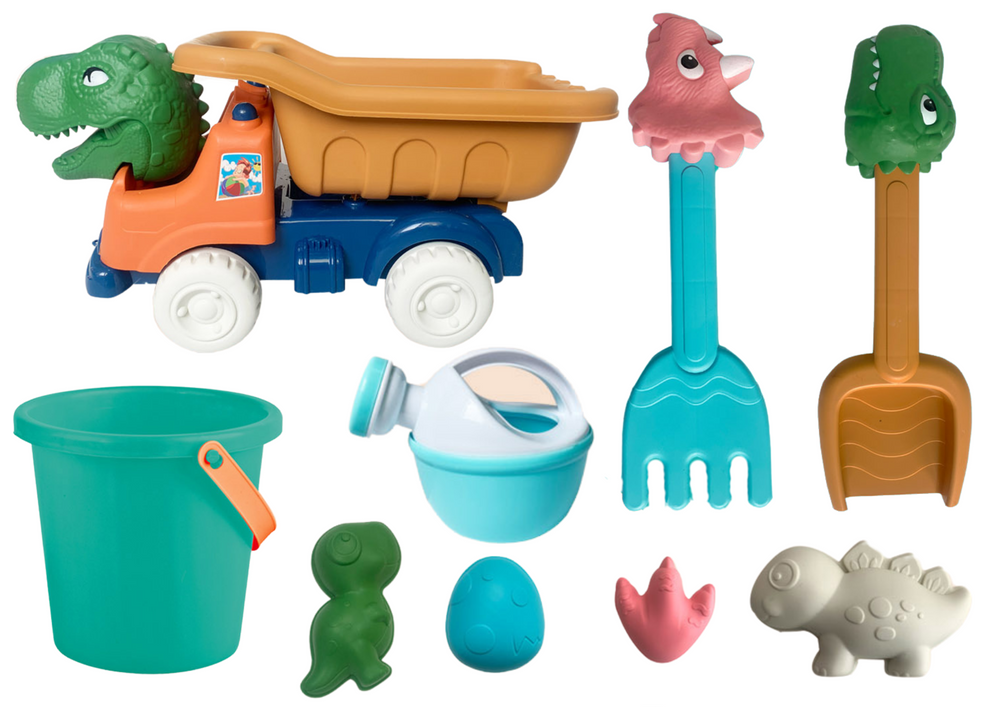 Lean Toys Súprava hračiek do piesku – Dinosaury