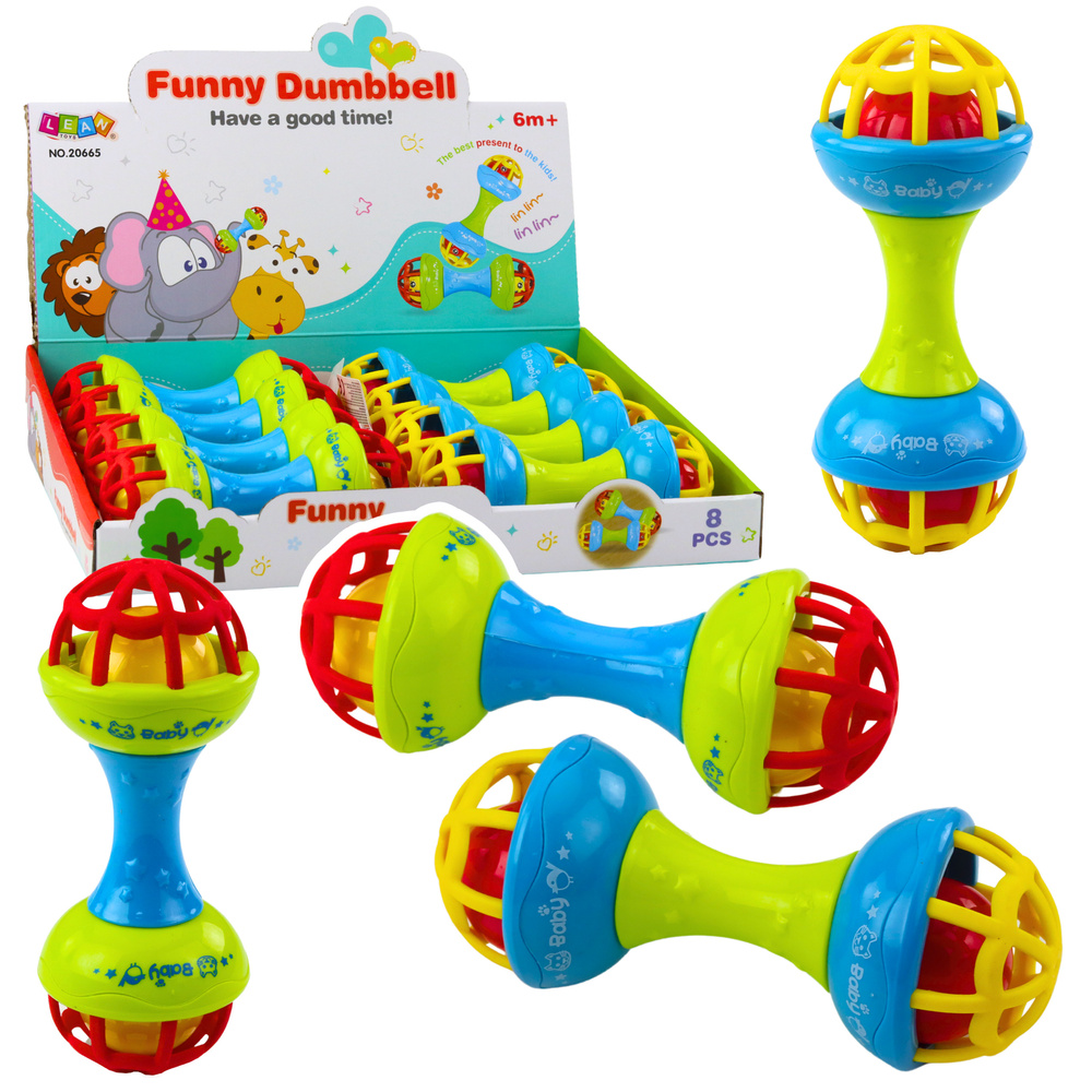 LEAN TOYS Hryzátko farebné pre bábätká