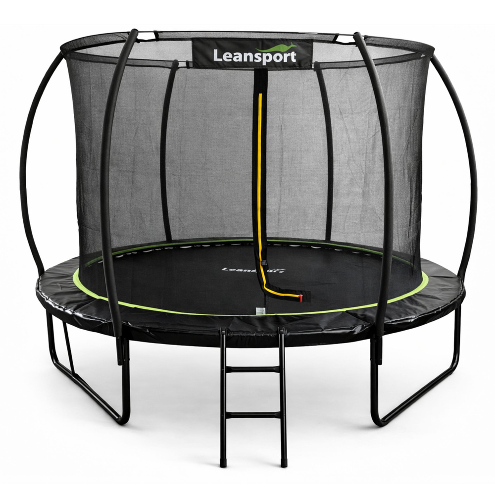Lean Toys Záhradná trampolína 183 cm, 6 stôp - s ochrannou sieťou