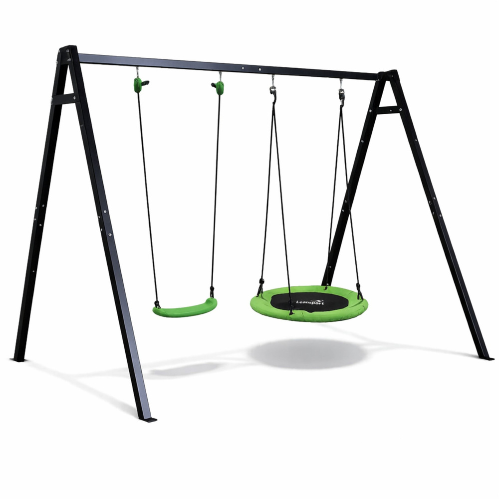 Lean Toys Záhradná hojdačka 2v1 – 260x173 cm