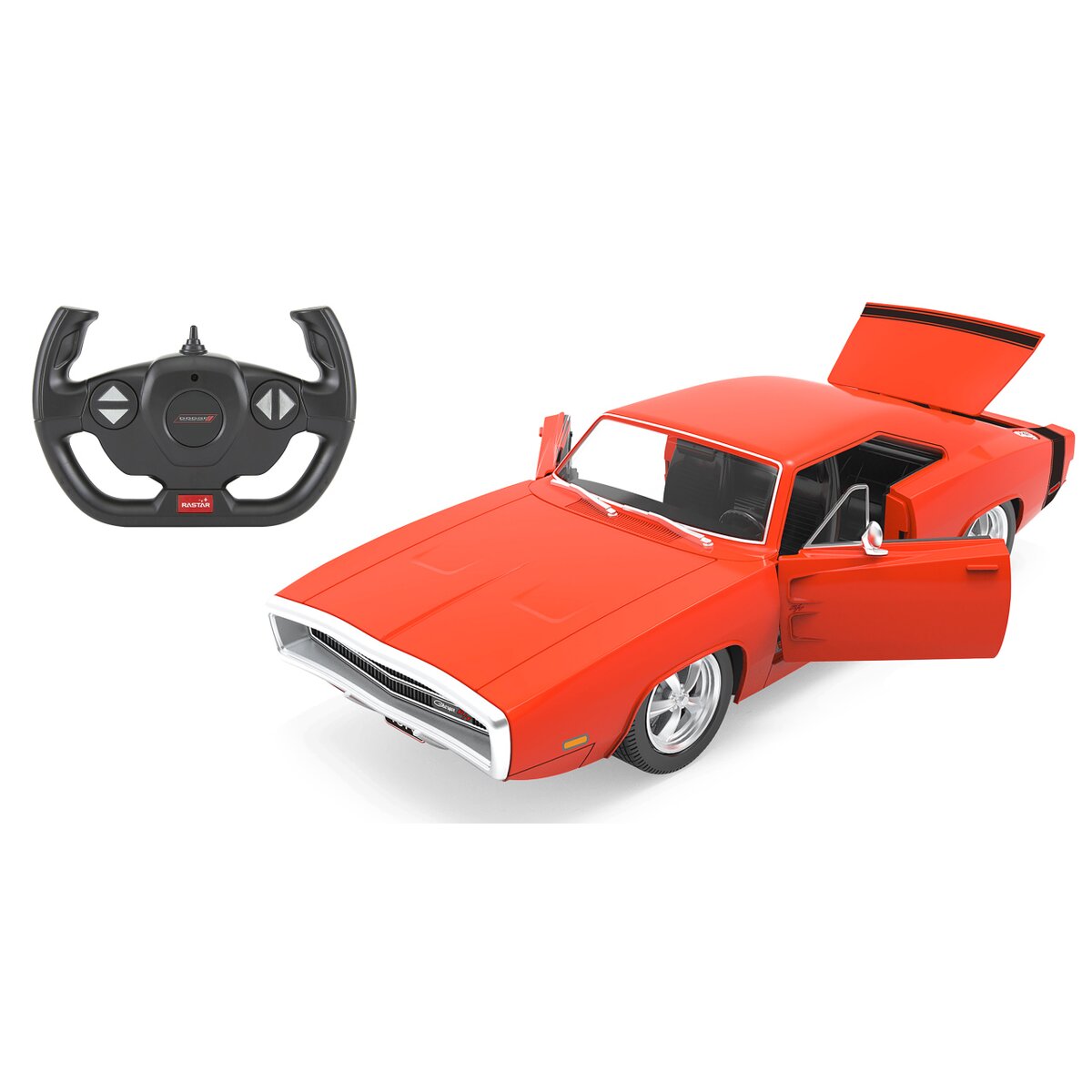 RASTAR Auto R/C Dodge Charger R/T 1:16 RASTAR – oranžové