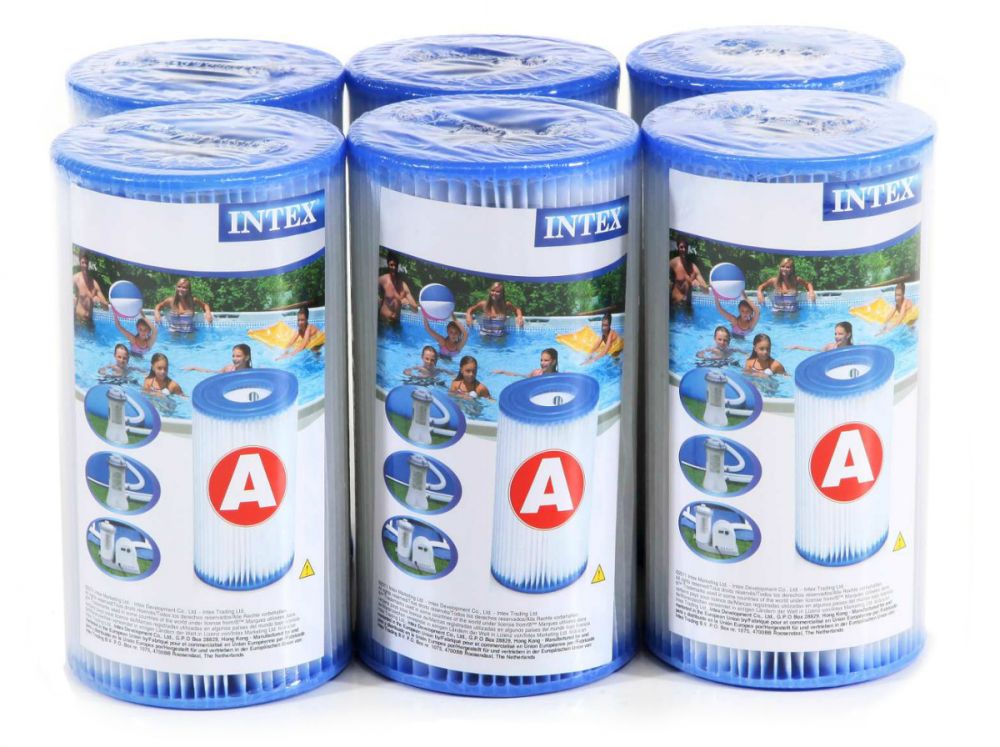 Filtračné filtre typu A - pre bazénové čerpadlo intex 29000 - 6 kusov
