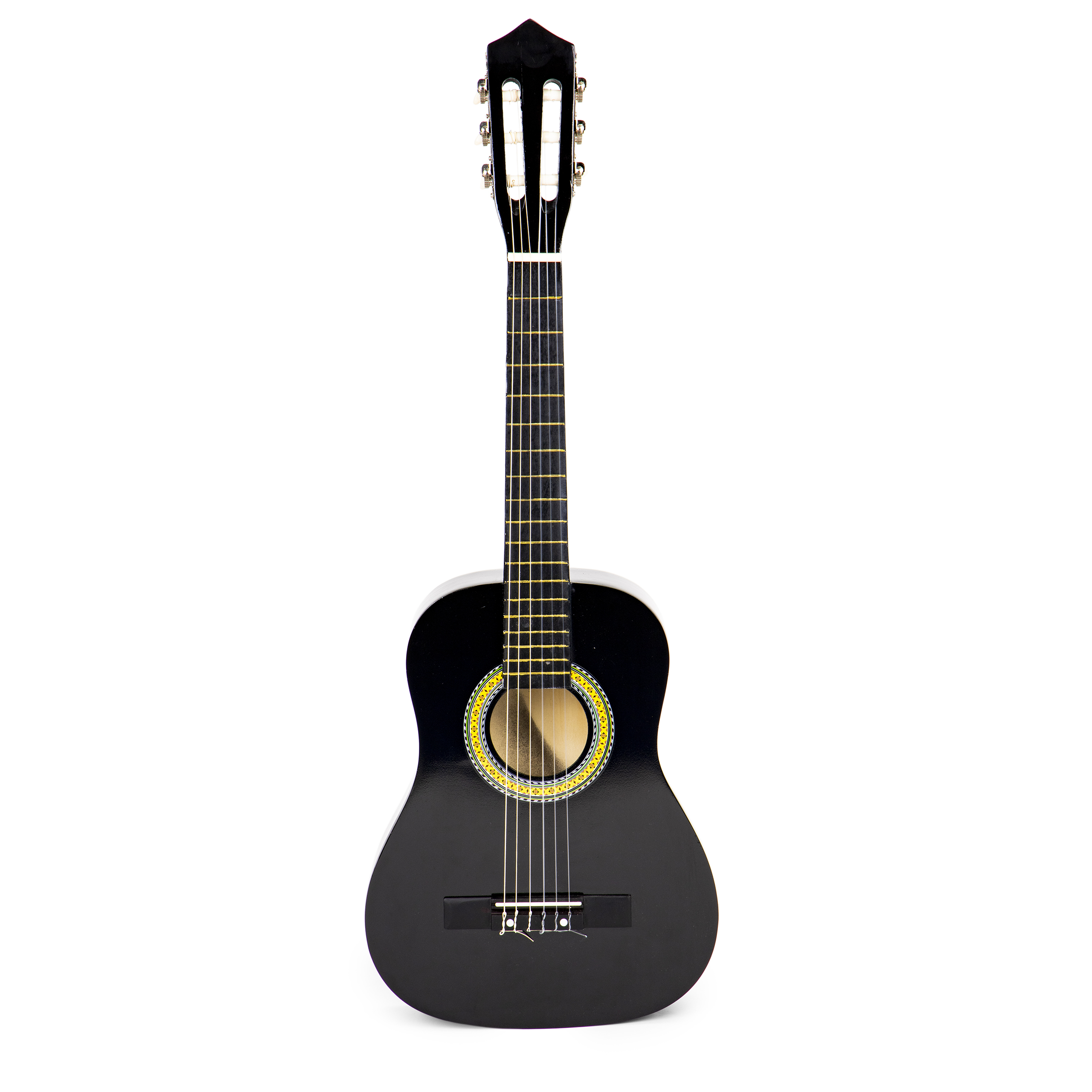 EcoToys Veľká drevená detská gitara - 6 strún